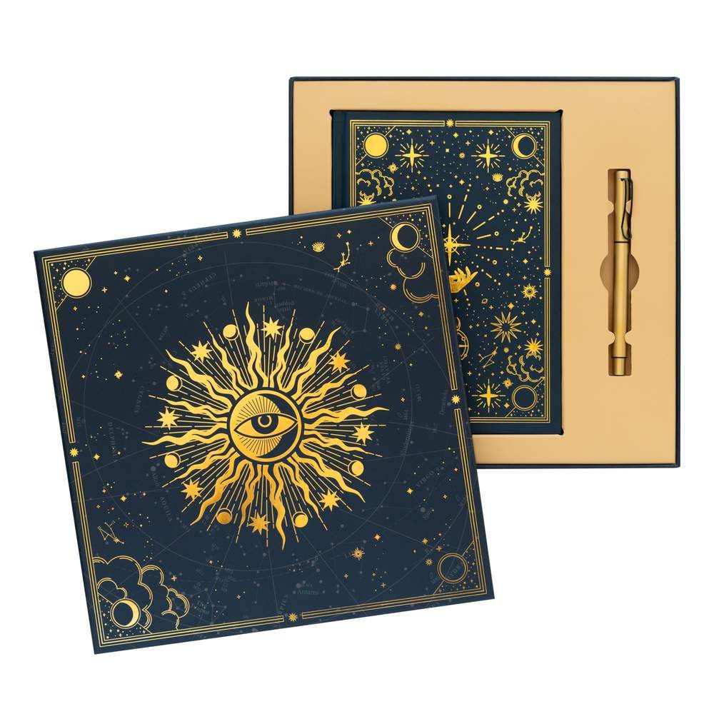Grupo Erik - Astral Premium A5 Set With Pen Notizbuch - Mehrfarben